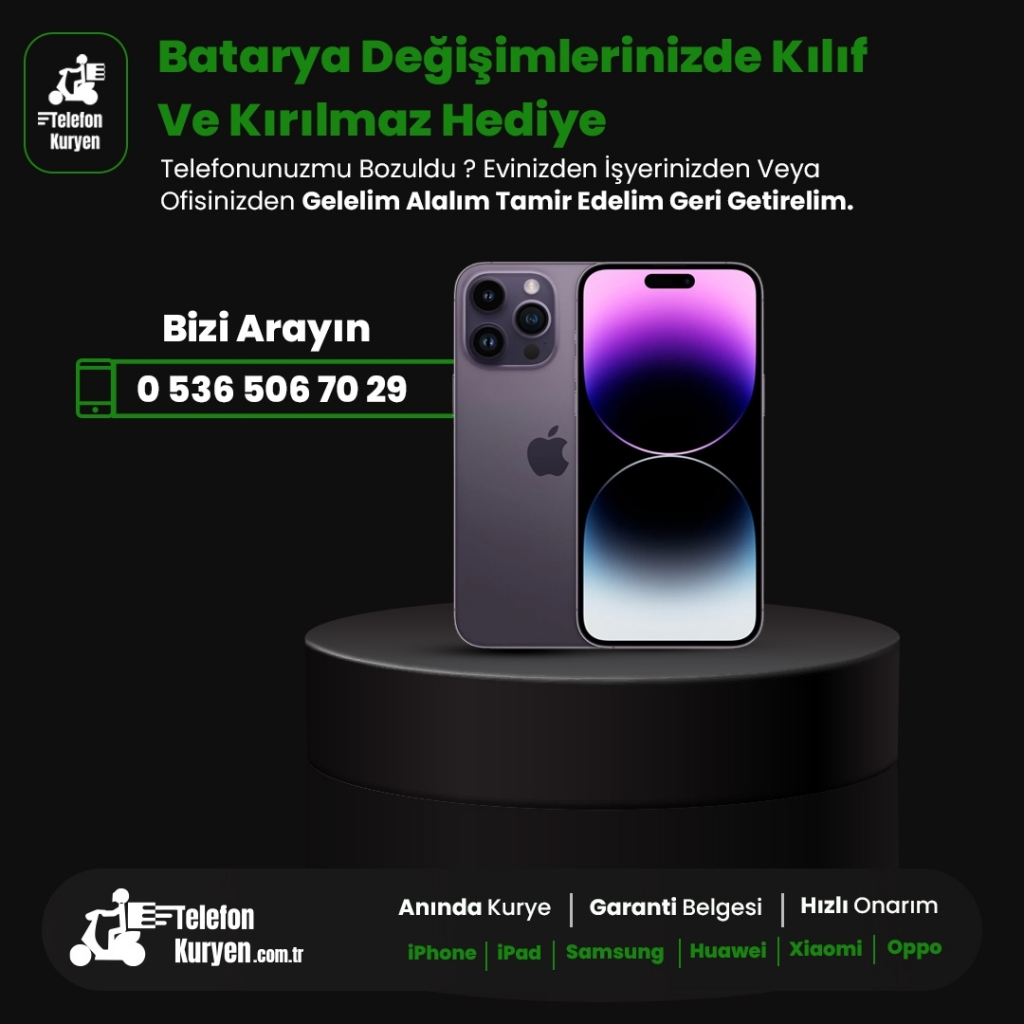 iPhone Ekran - Batarya Değişimi Antalya